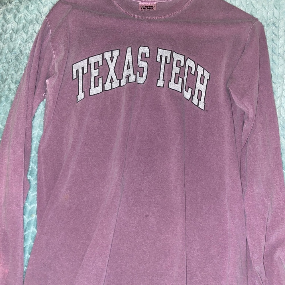 Texas Tech long sleeve tee